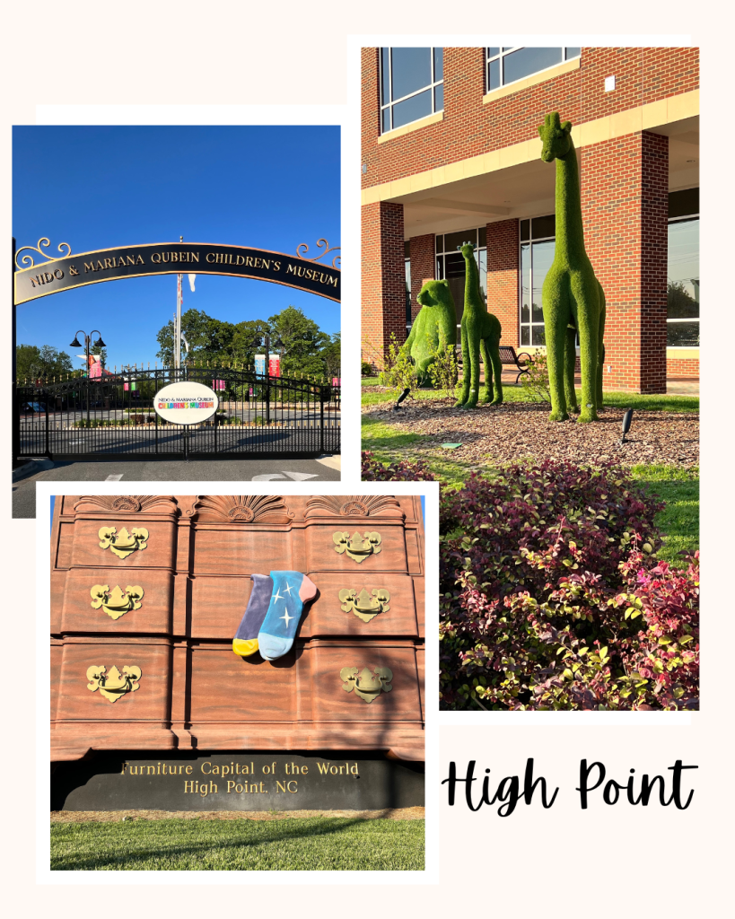 Area highlights for High Point, NC